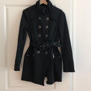 Bebe black trench coat SOLD OUT